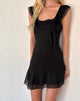 Immagine di Binita Mini Abito in Chiffon Nero