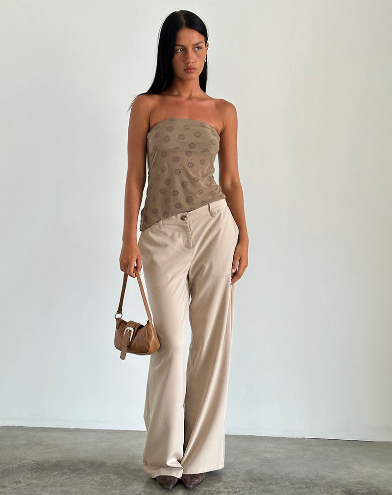 Immagine di Bistara Top in Daisy Flock Marrone chiaro