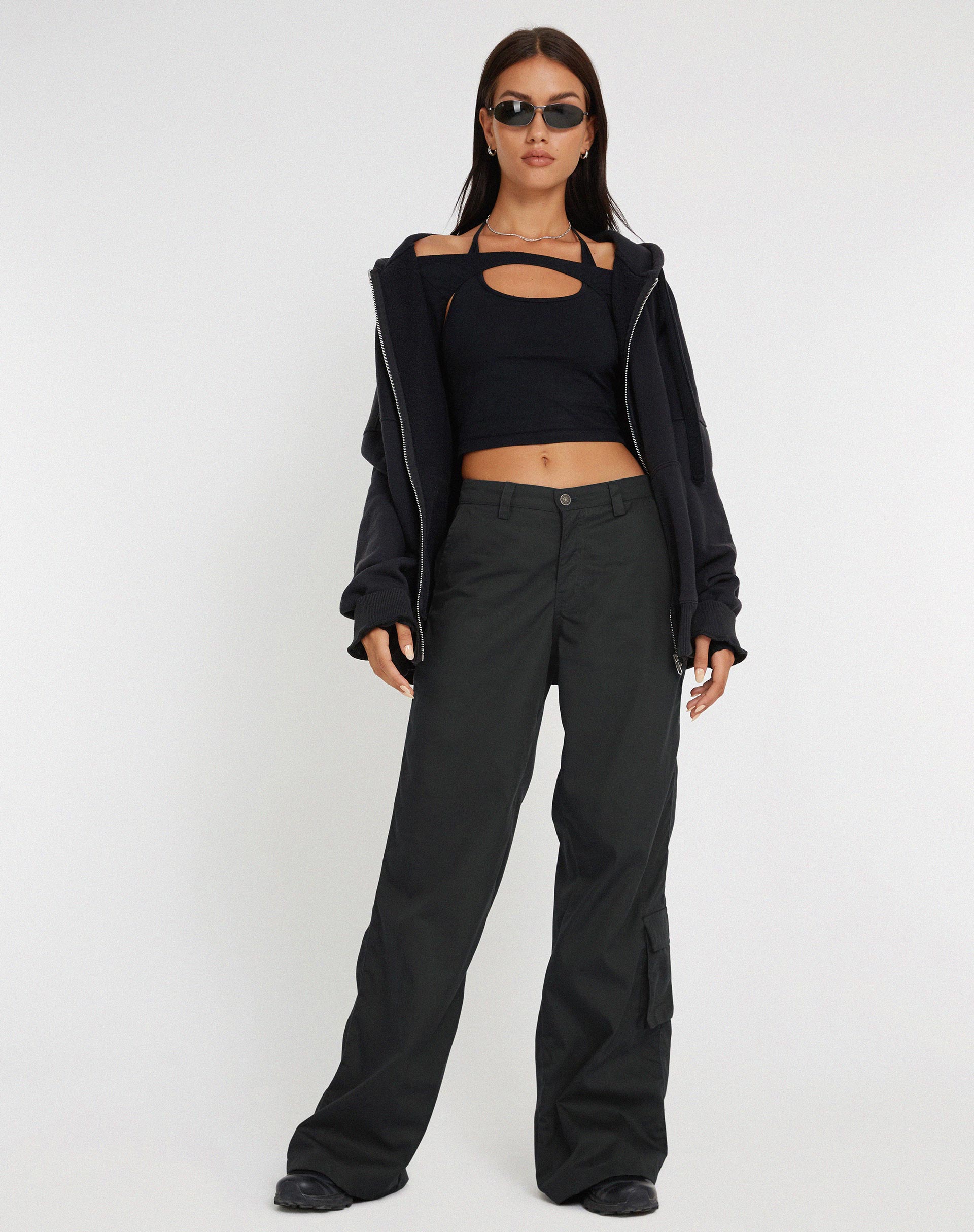 immagine dei pantaloni Blair Cargo in grigio scuro