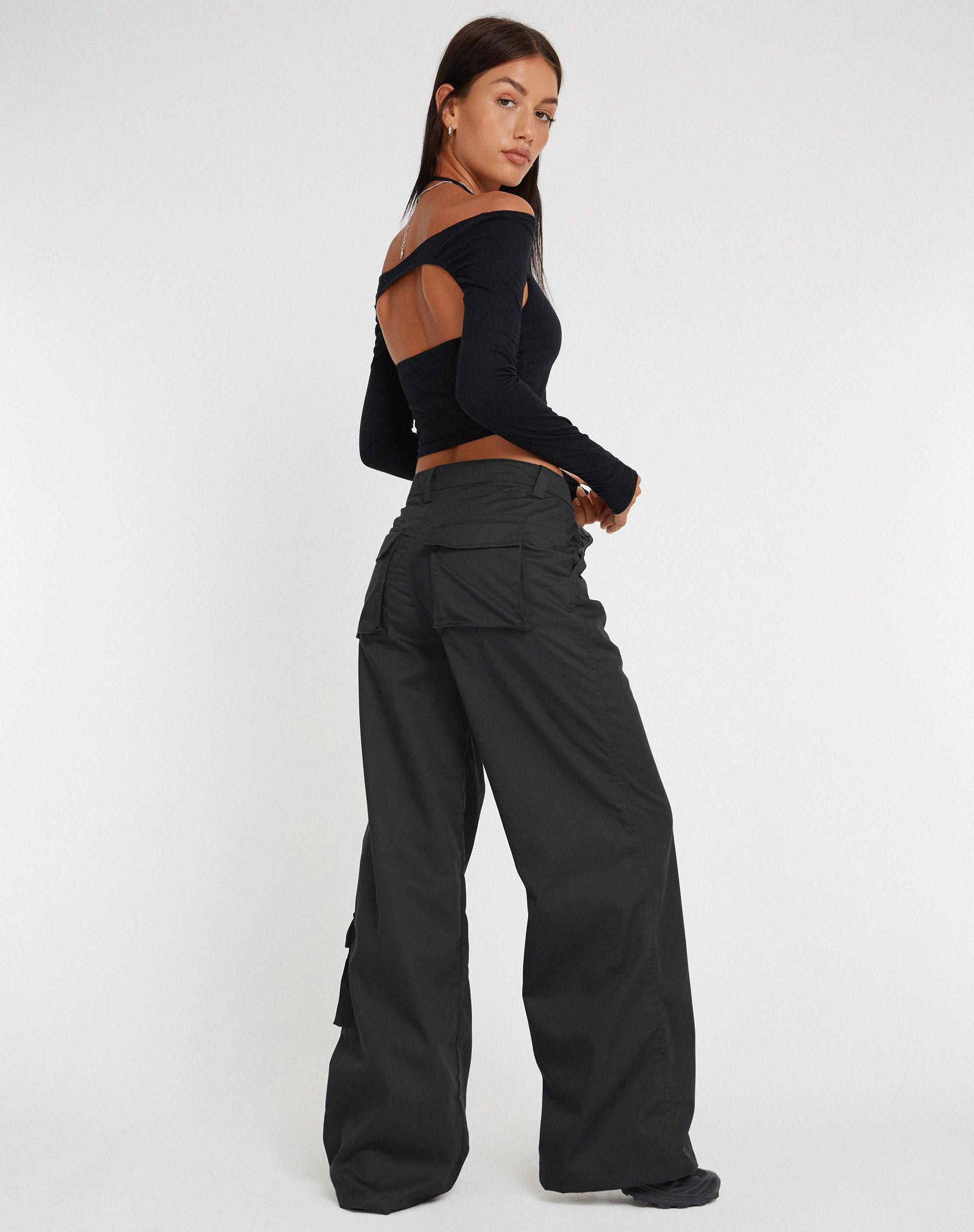 immagine dei pantaloni Blair Cargo in grigio scuro