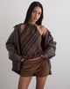 Image of Blazira Short in Whale Cord Brown