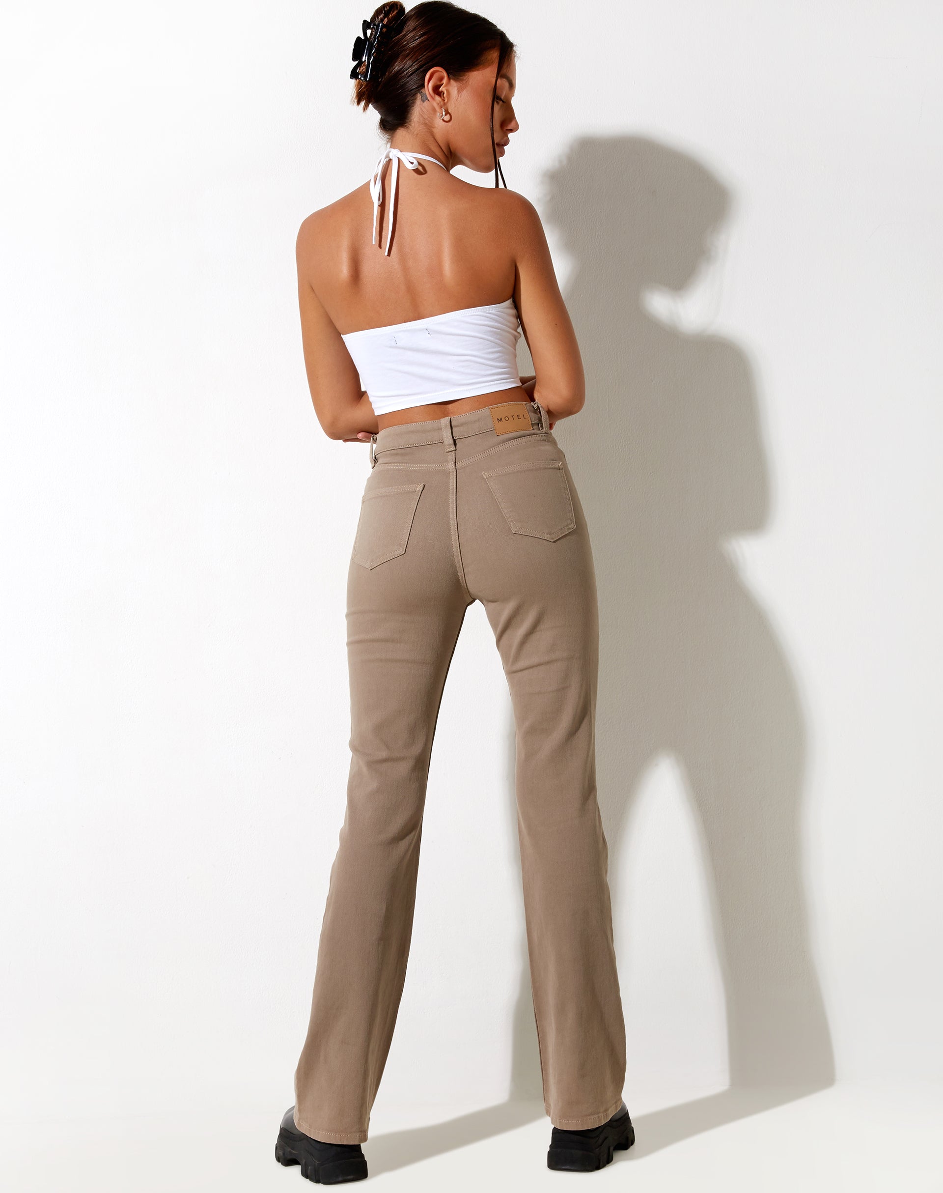 Immagine di Bootleg Jeans in Burnt Olive