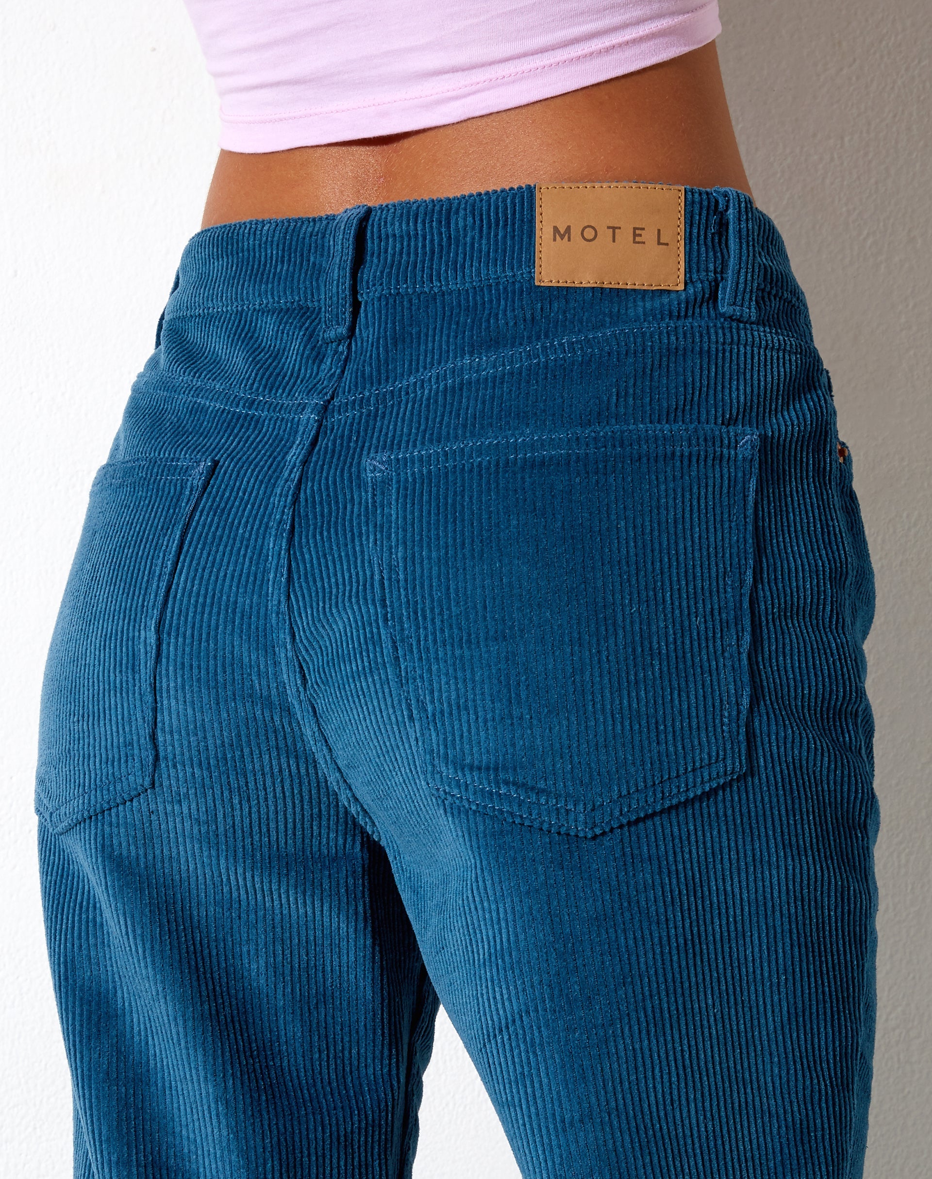 Immagine di Bootleg Jeans in Cord Blue
