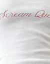 Bianco sporco con grafica Scream Queen