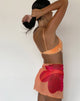 Immagine di Pawon Sarong a rete in fiore arancione