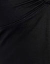 Maglia in rayon nero