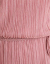Chiffon Plisse Rosa