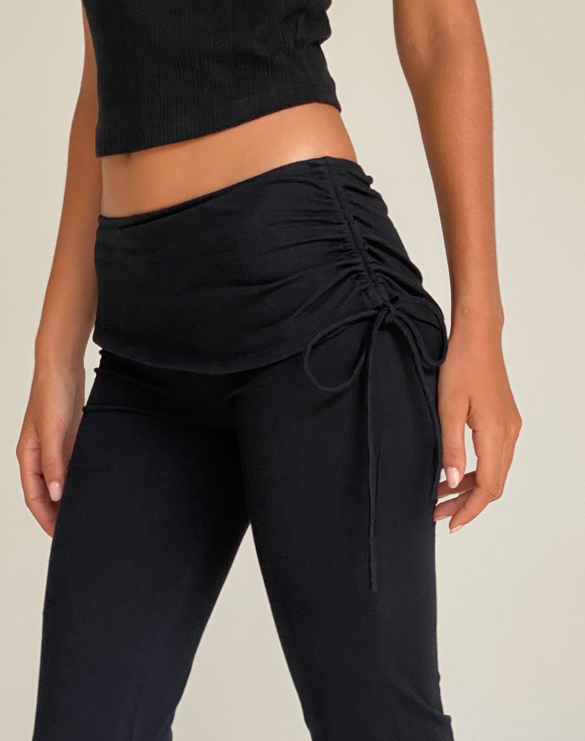 Immagine di Jacie Jersey Pantaloni svasati in nero