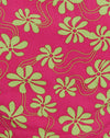 Rosa caldo floreale anni '90