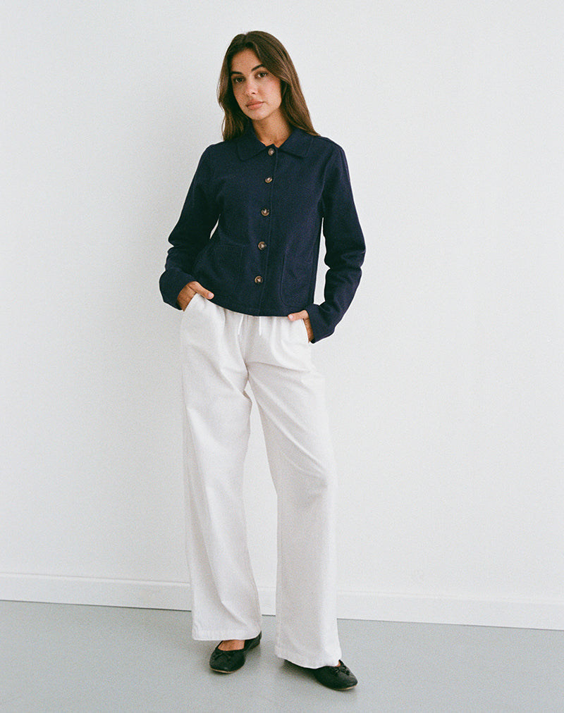 Immagine della giacca Calva Boxy in Dark Navy