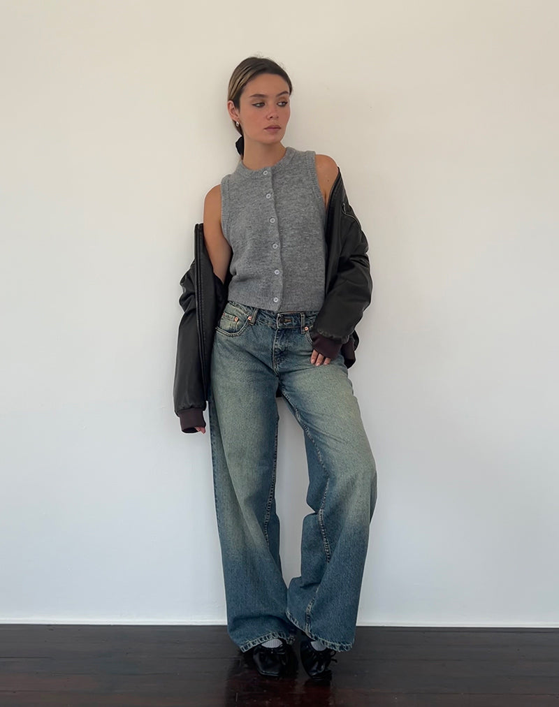 Immagine di Cancri Button Through Vest in grigio