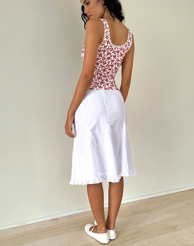 Immagine di Carillo Top in Summer Strawberry Off White