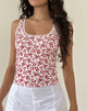 Immagine di Carillo Top in Summer Strawberry Off White