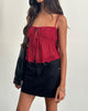 Immagine di Carmina Cami Top in rete Cherry