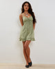 Immagine di Carole Mini Dress in Ditsy Floral Verde