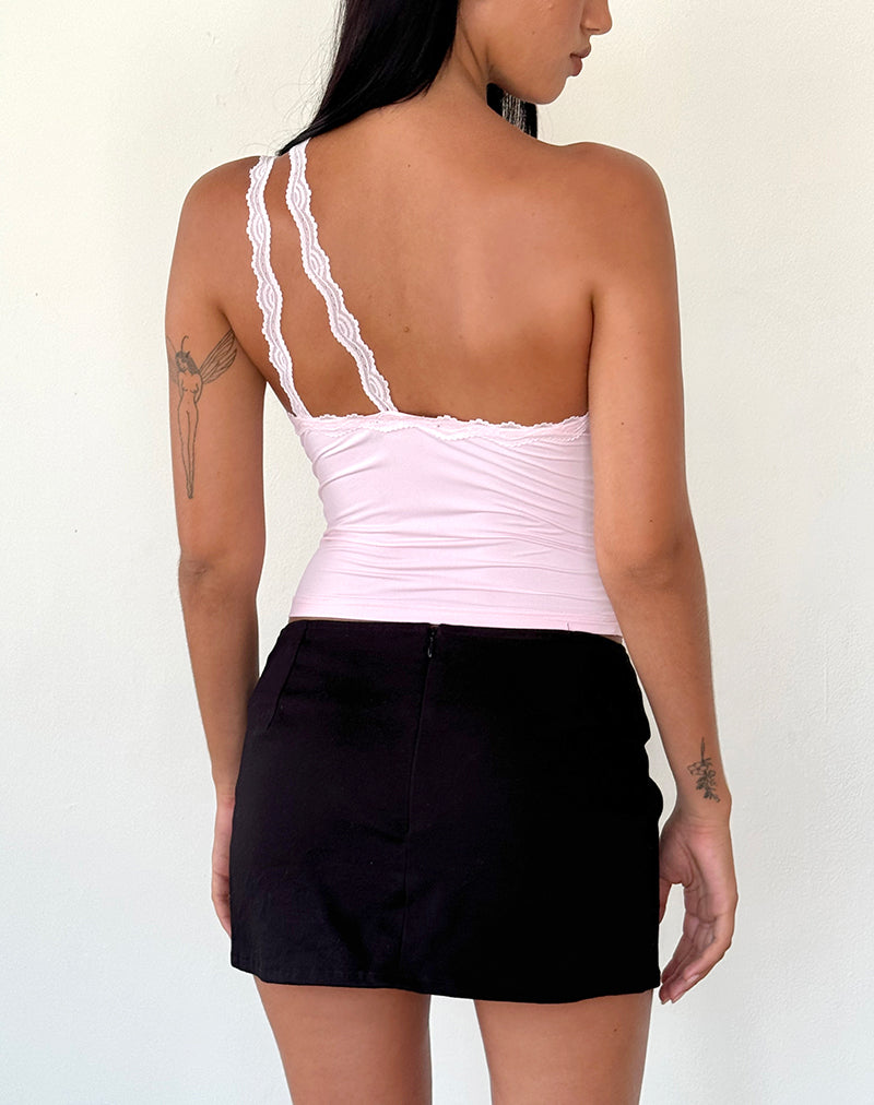Immagine di Carolina One Shoulder Top in rosa