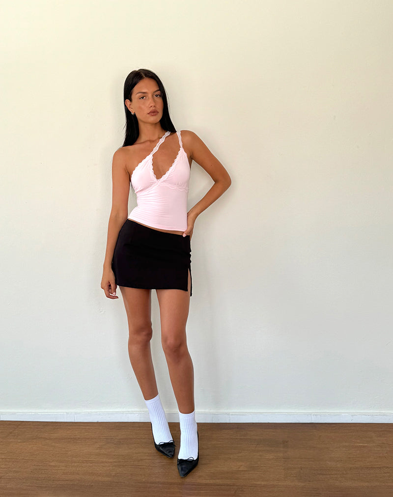 Immagine di Carolina One Shoulder Top in rosa