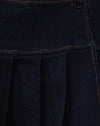 Denim con lavaggio blu