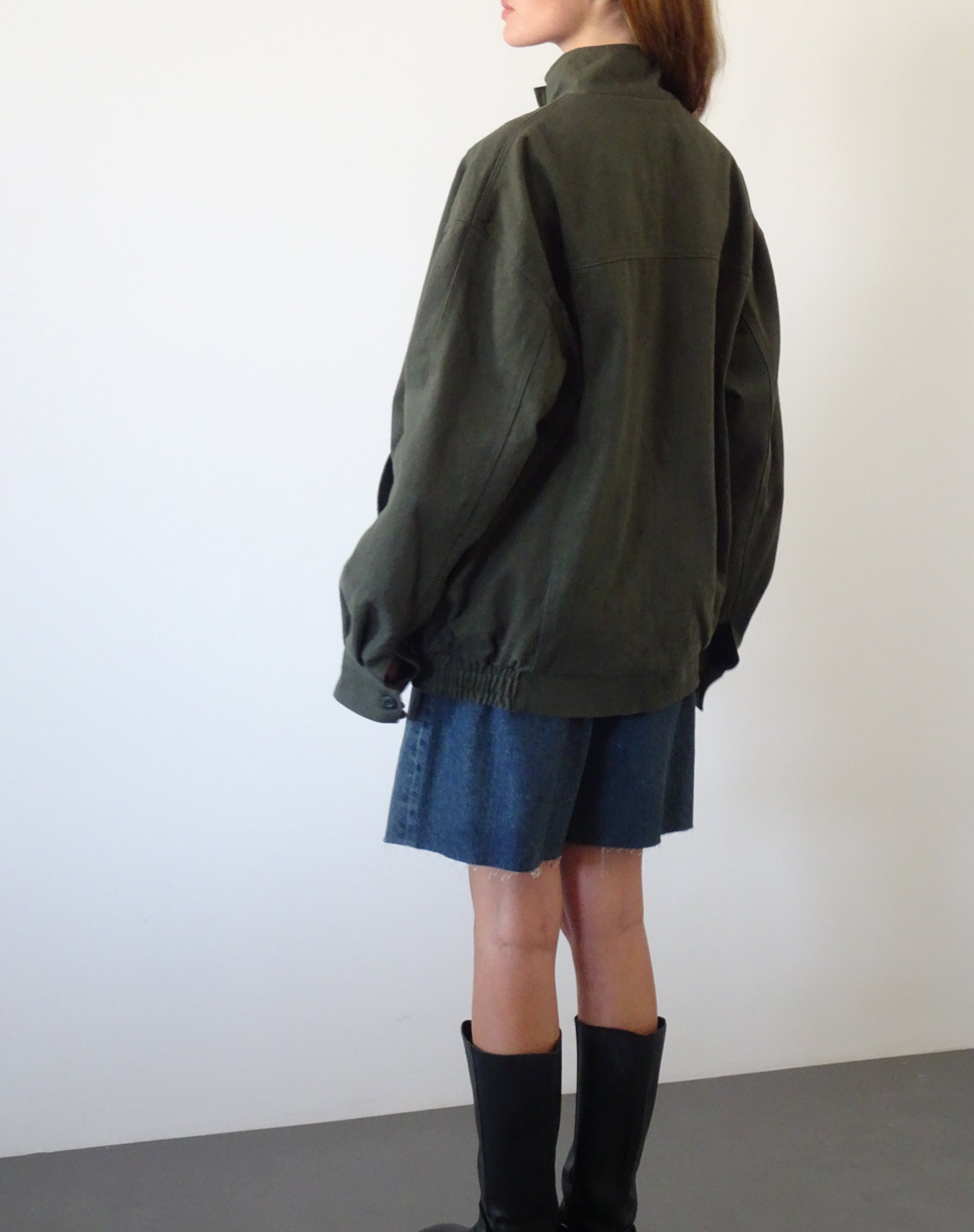 Immagine di Cavine Bomber Jacket in Burnt Olive