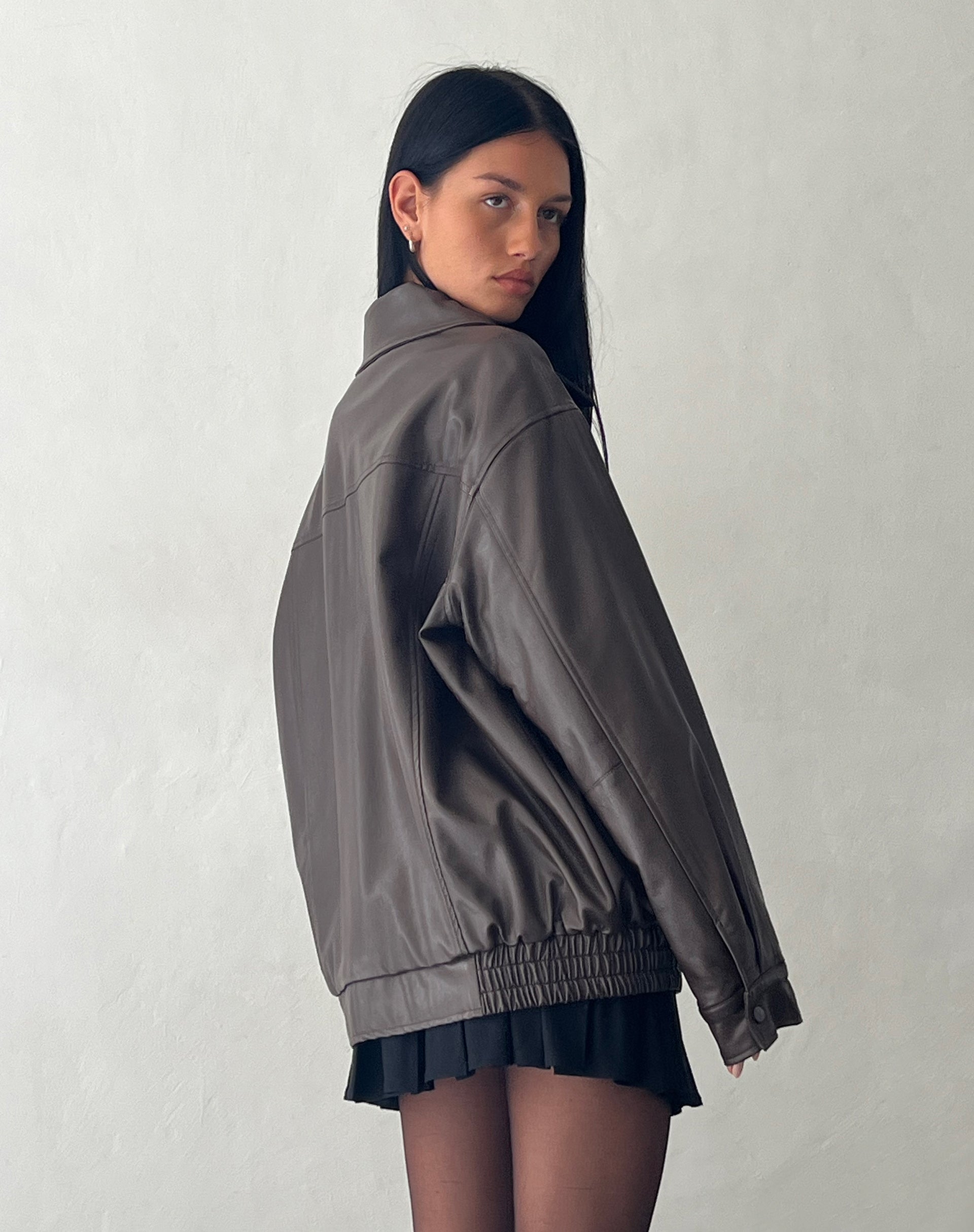 Immagine di Cavita Jacket in Pu Bitter Chocolate