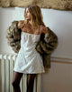 Immagine di Celia Mini Slip Dress in pizzo con paillettes Avorio