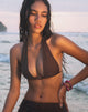 Immagine di Cerry Bikini Top con perline in marrone