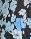 Floreale blu pastello