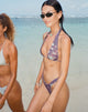 immagine di Cerry Bikini Top in Botanical Animal Brown