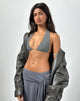 Immagine di Cerry Bikini Top in carbone con borchie