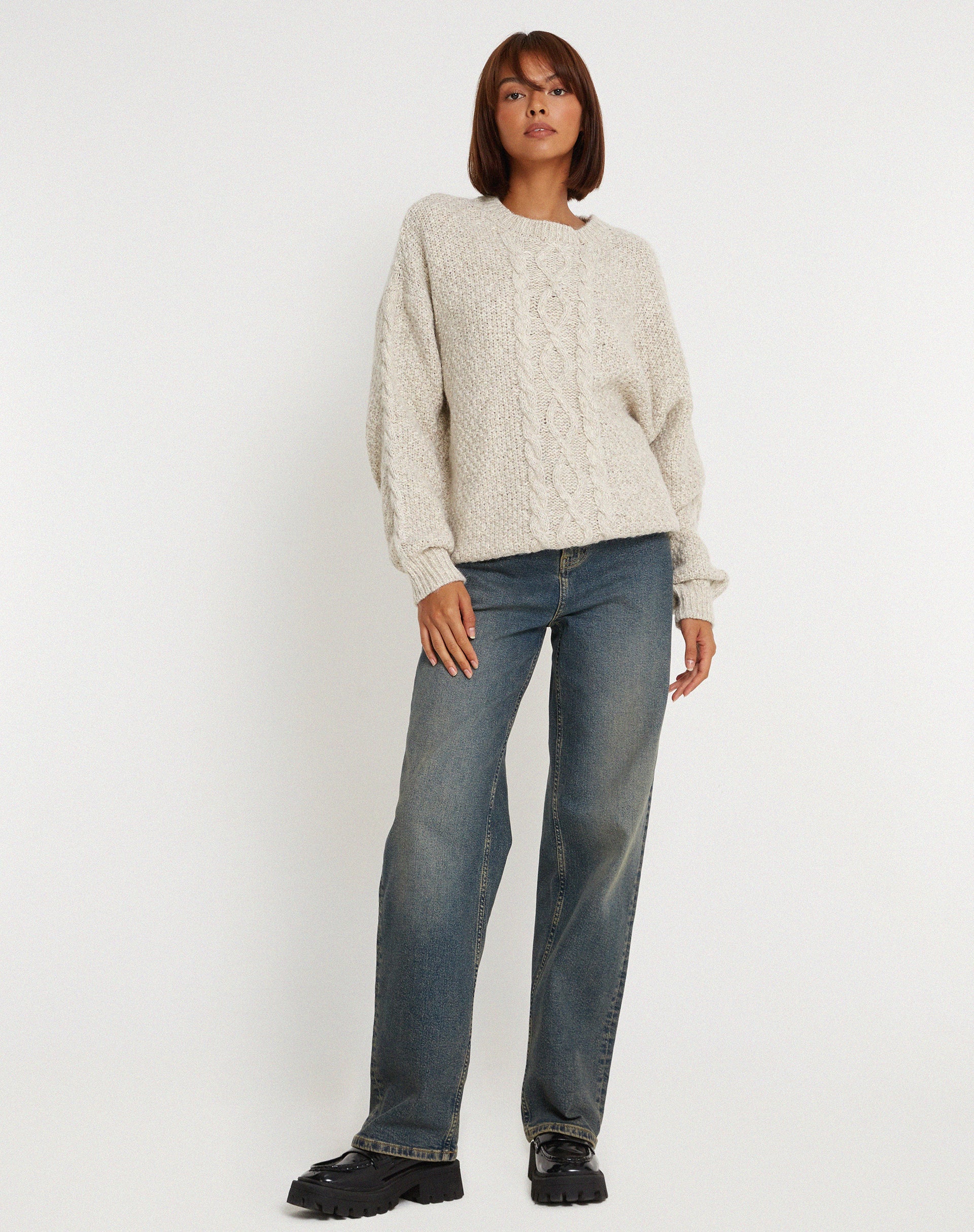 immagine del maglione Chalih in farina d'avena