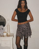 Immagine di Charya Off The Shoulder Top in nero