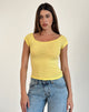 Immagine di Charya Off Shoulder Top in Lemonade