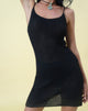 Immagine di Chiara Knitted Midi Dress in nero
