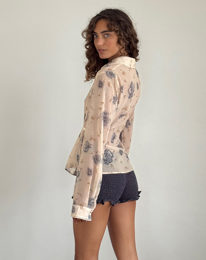 Immagine della camicia Christabel in Wild Rose Blue