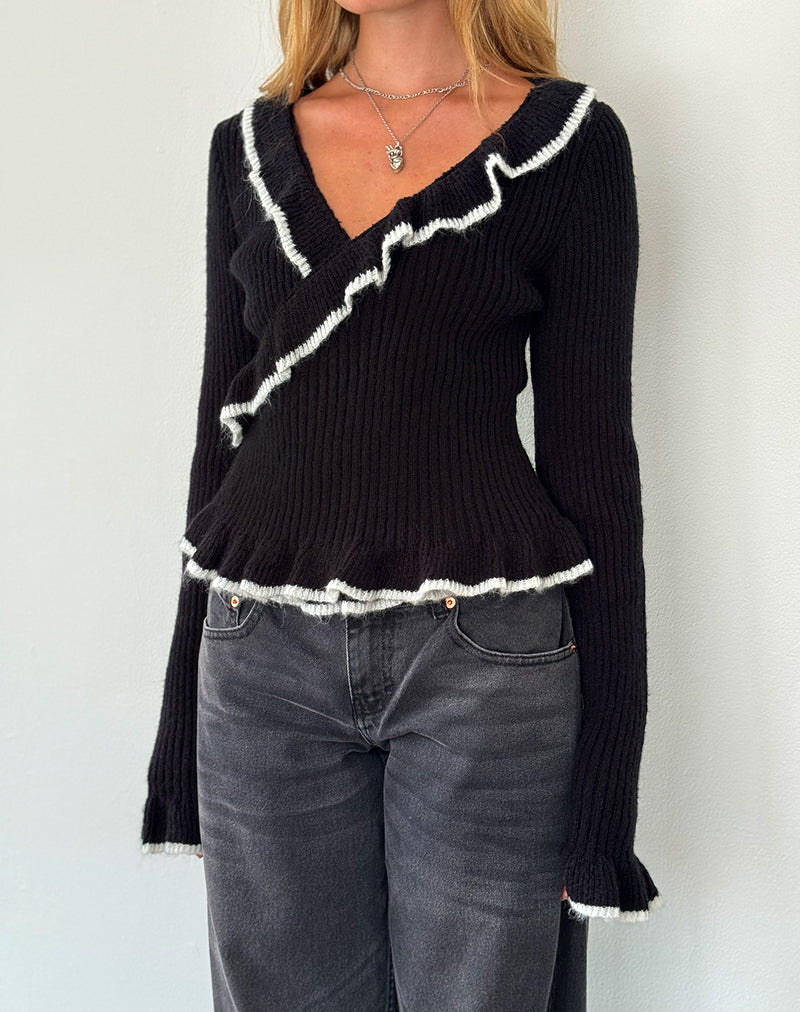 Top Christella in nero