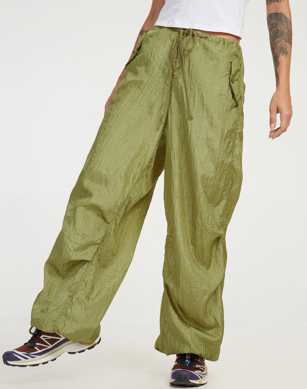 Pantalone Chute in paracadute pickle