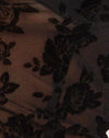 Maglia nera Romantic Rose Flock