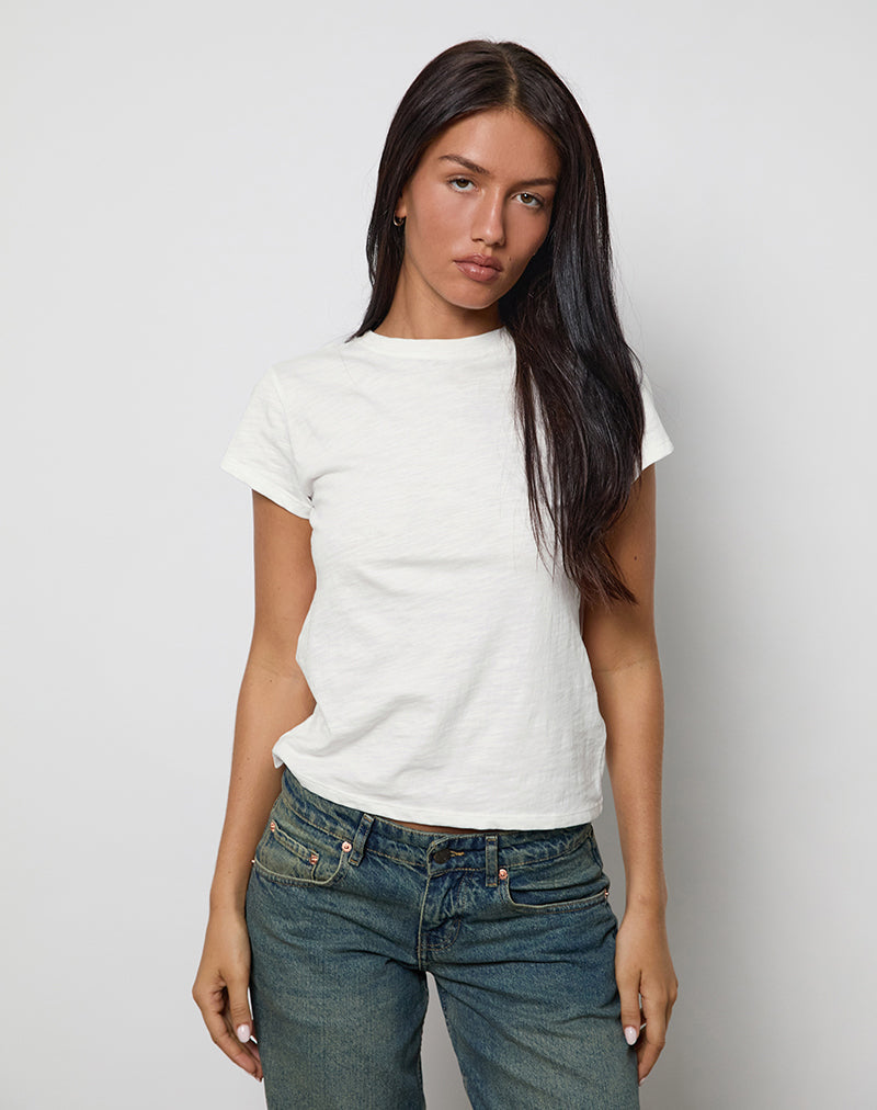 Immagine di Clio Baggy Tee in Avorio