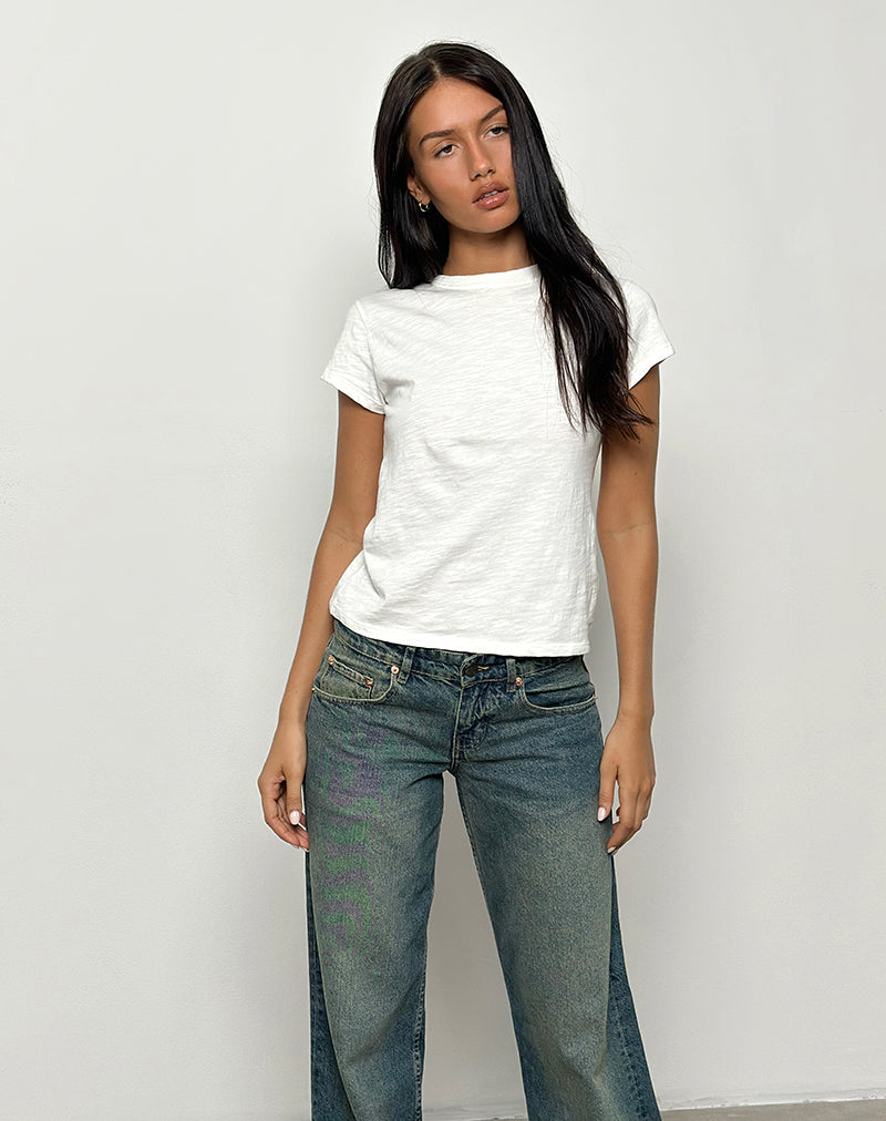 Immagine di Clio Baggy Tee in Avorio