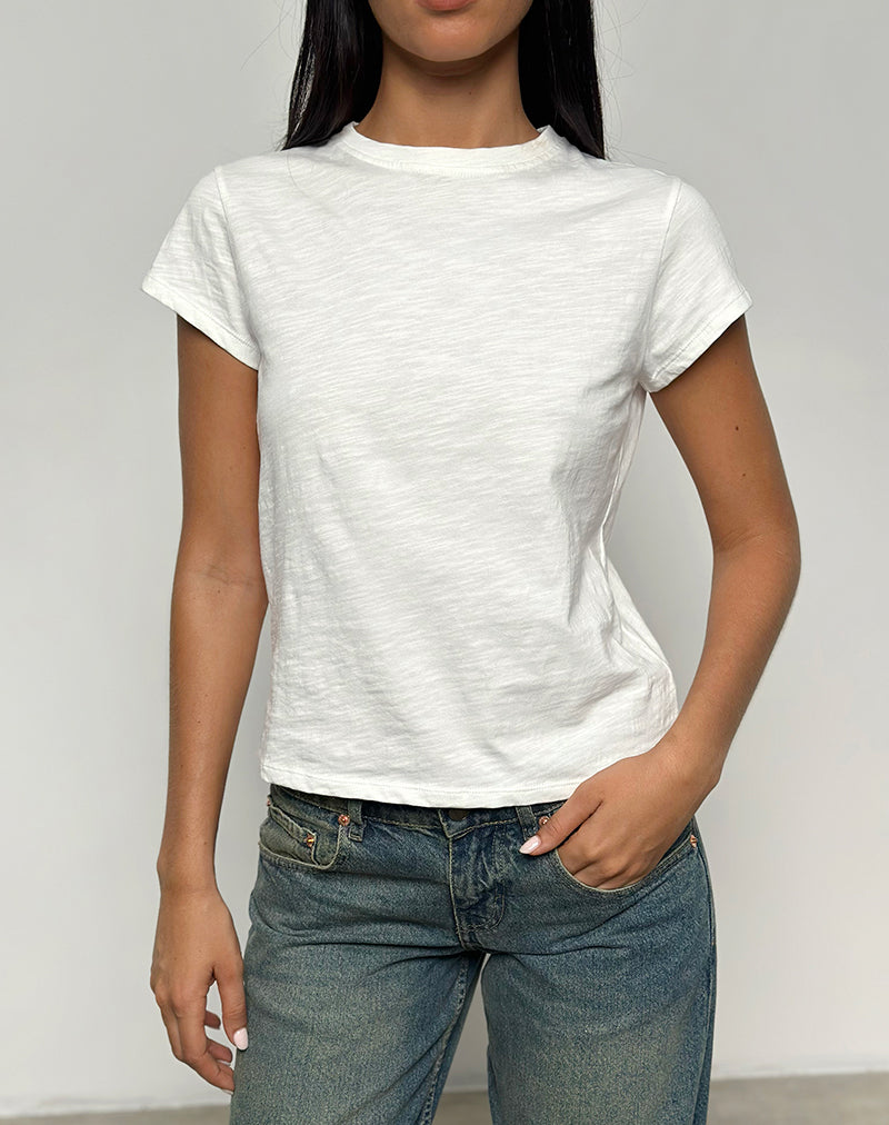 Immagine di Clio Baggy Tee in Avorio