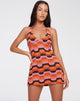 immagine di Coda Slip Dress in Abstract Art Pink