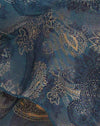 Paisley blu tonale