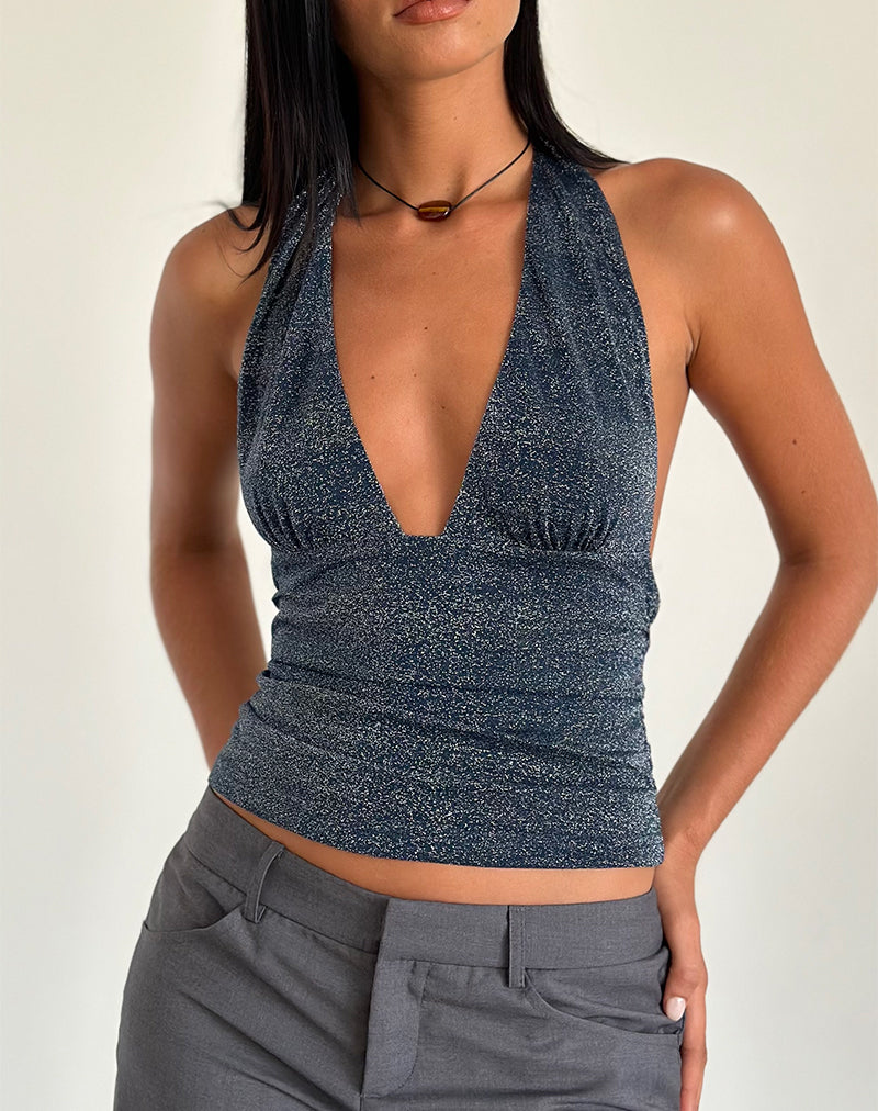 Immagine di Cosimo Halter Top in Midnight Shimmer