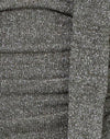 Maglia glitterata Khaki