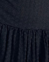 Cuore in pizzo nero