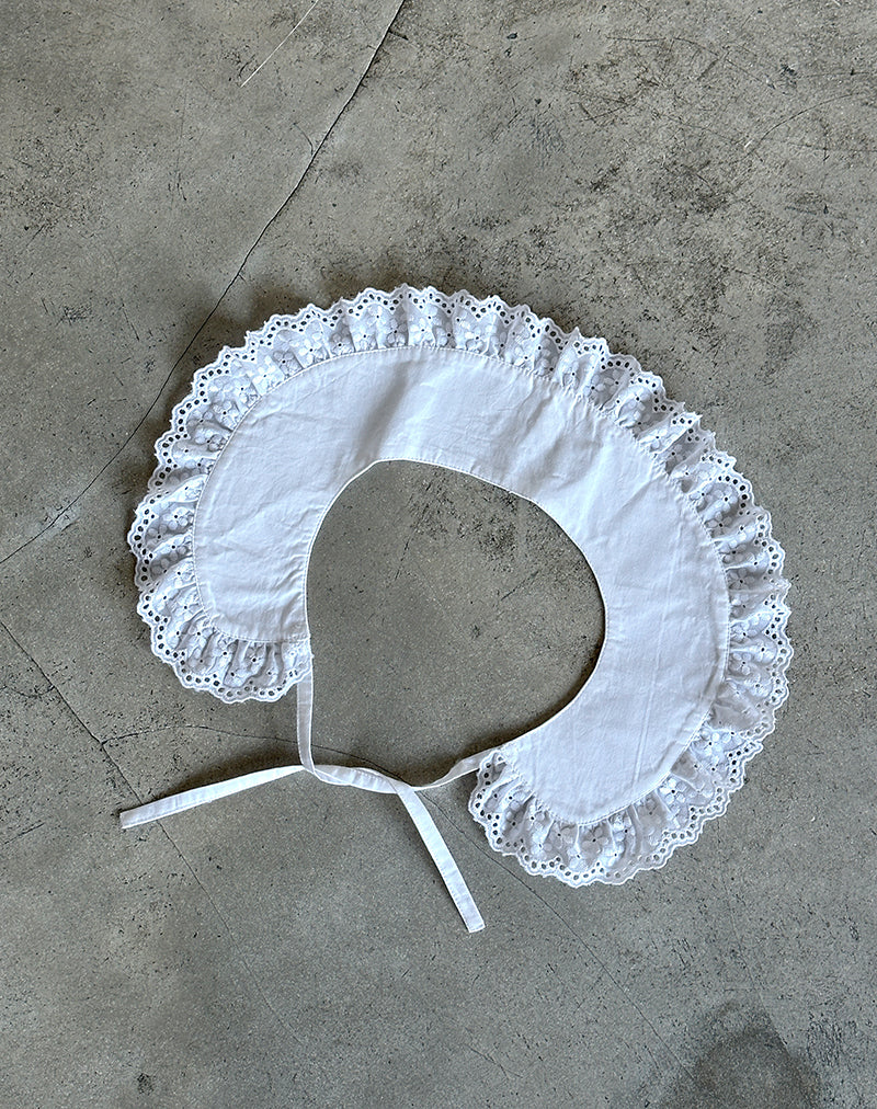 Immagine di Bossa Collar Top in bianco