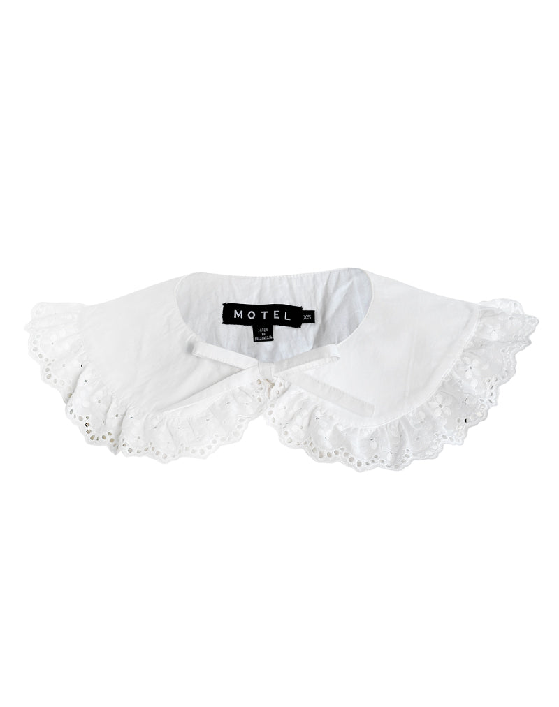 Collare staccabile Bossa in bianco