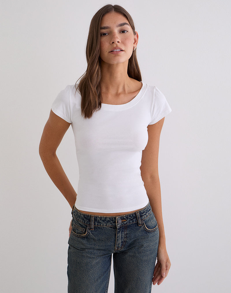 Image of Dadio Top in White