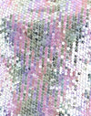 Paillettes chiare iridescenti