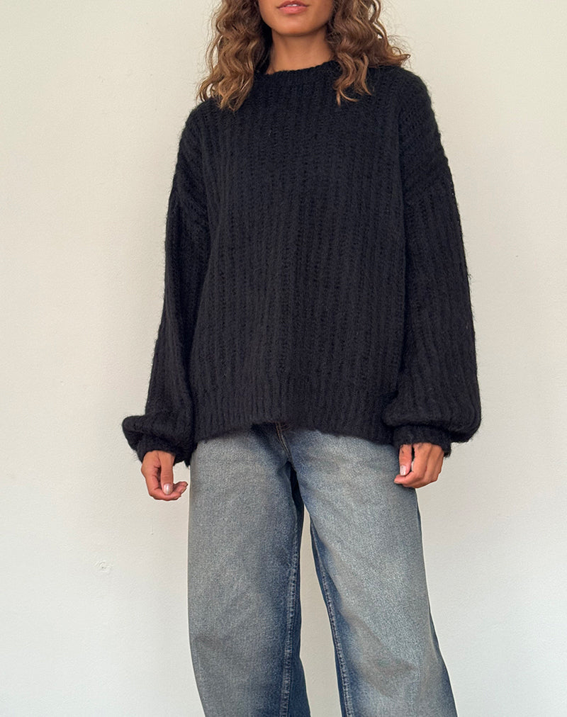 Immagine di Daren Maglia oversize in nero